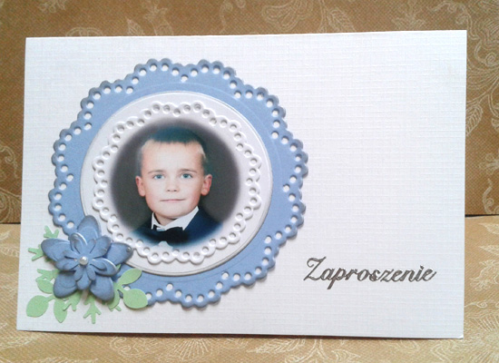 zaproszenie na komunie