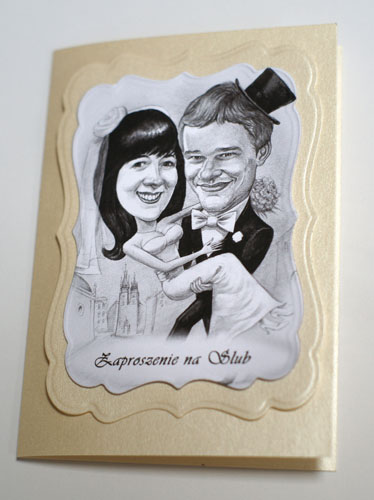 zaproszenie z obrazkiem Wrocaw